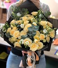 Букет цветов из:  Розы и Лизиантусы #REPLACE_PRED# Ермолино